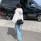 大货已出-超厚实月光白仿皮草连帽外套306-AW123-p205-k298，女装皮草，浙宝306