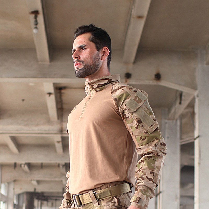 WARCHIEF/酋长户外装备魔蝎陆特作战蛙服上衣 户外迷彩拼色战术衫