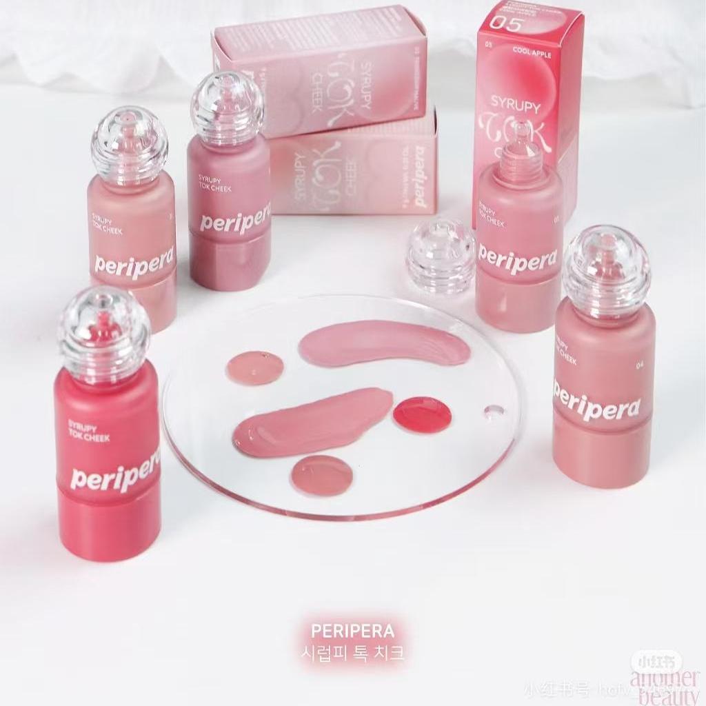 新品发售！菲丽菲拉peripera小奶瓶液体腮红滴管唇颊两用显色