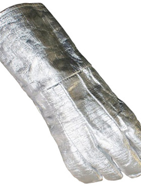 赛立特建工地车船机械制造冶炼铝箔五指耐350℃高温手套38CMEN407