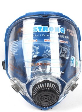 思创 滤棉盖 GB2890-2009 硅胶大视野防毒全面具苯氯气丙酮滤棉盖