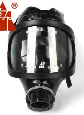 唐人GB2890-2009防毒LA认证大视野橡胶全面具喷漆农药甲醛面具