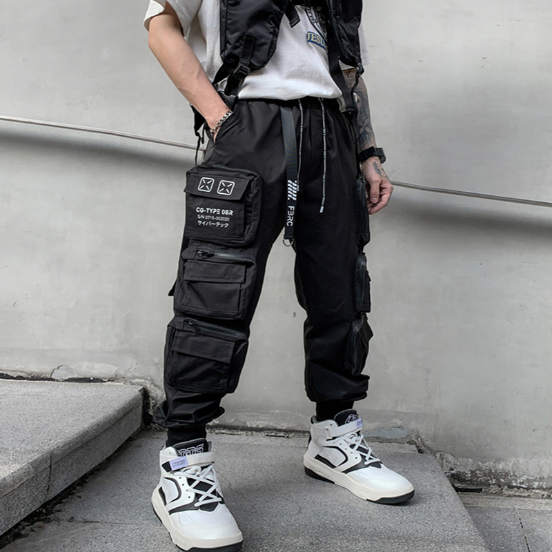 九分裤工装复古高街宽松百搭