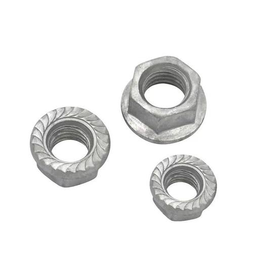 光伏U型卡m8m10螺母光伏配件铝合金压板螺丝达克罗热镀锌法兰罗帽