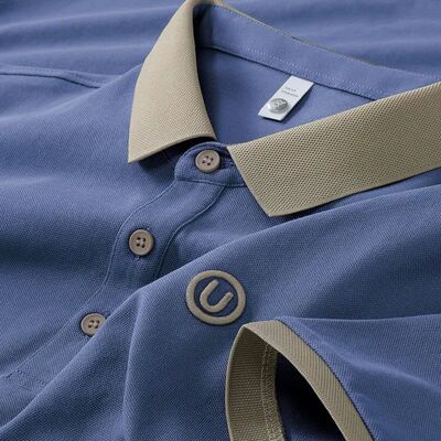 夏季翻领T恤重磅宽松上衣男装