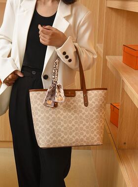 Clean Knоck大包2026新款包包女大容量通勤手提包百搭单肩托特包