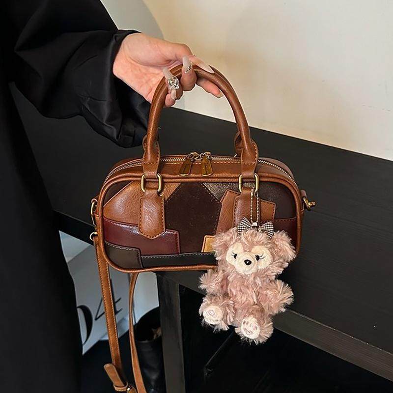 Clean Knоck保龄球包补丁包大容量公文包腋下单肩包手提包托特包