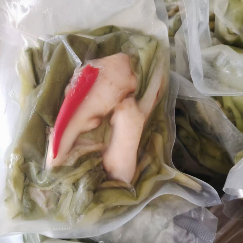 26新货上市浸酸芋荷苗广东梅州客家特产兴宁黄陂腌制辣芋荷梗泡菜