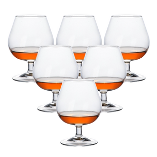 乐美雅洋酒杯欧式红酒杯水晶玻璃洋酒杯子矮脚杯葡萄酒杯白兰地杯