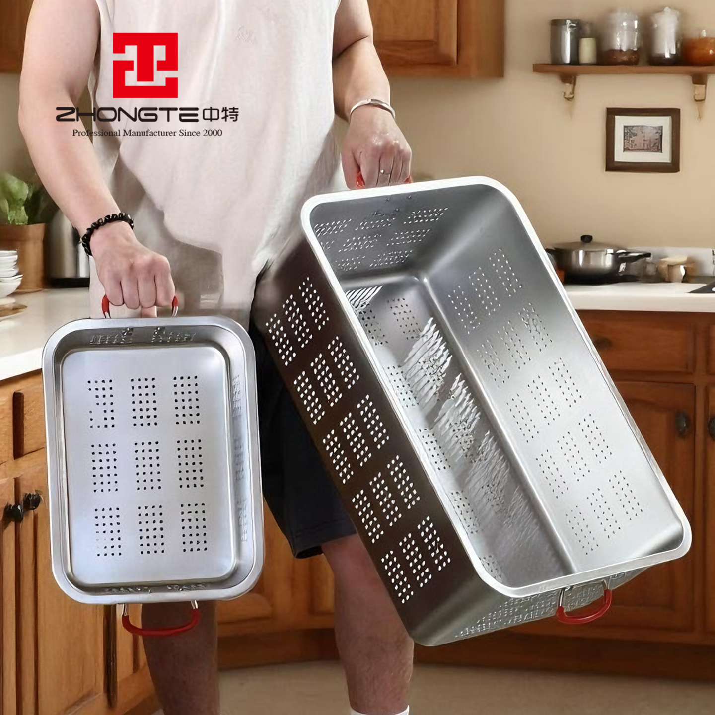 你要的尺寸都有！带把手食品餐盆