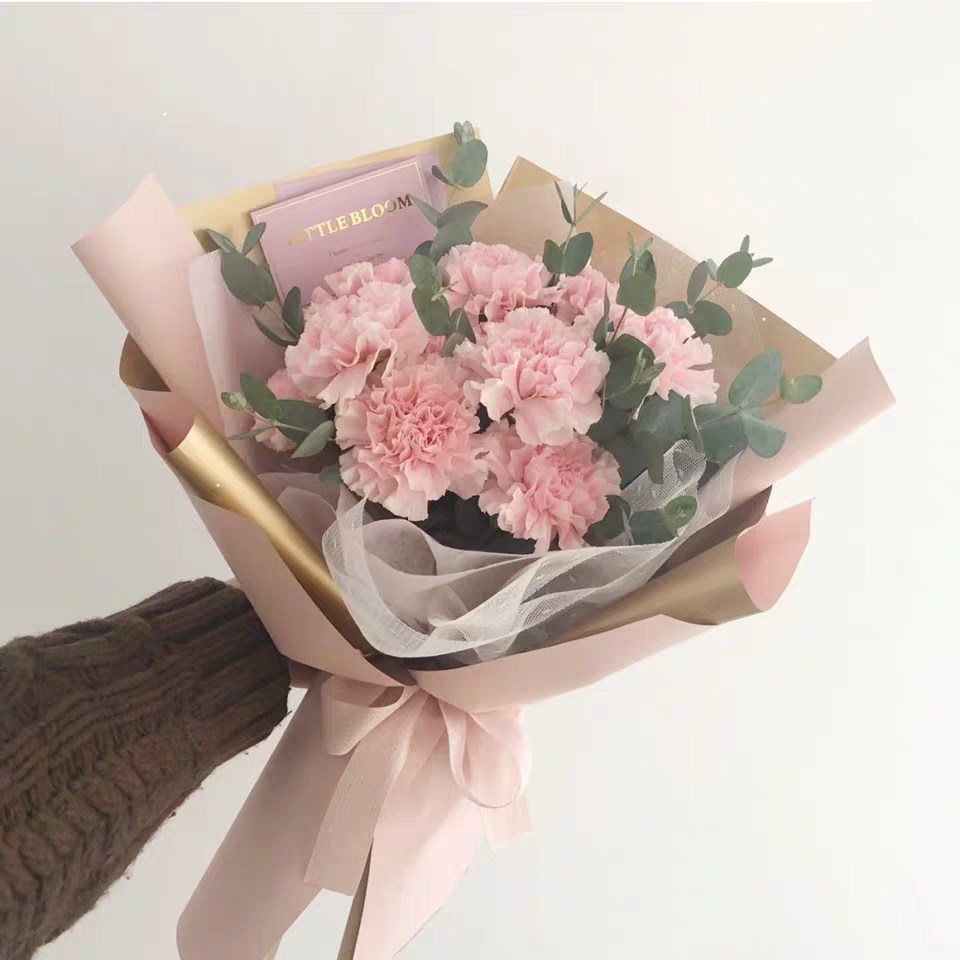母亲节康乃馨高档礼盒3.8节教师节送妈妈生日花束辽宁沈阳同城