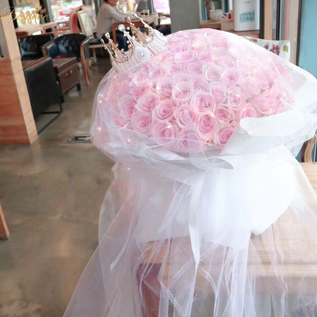 99朵红玫瑰情人节上海同城鲜花速递女友闺蜜生日礼物表白求婚送花