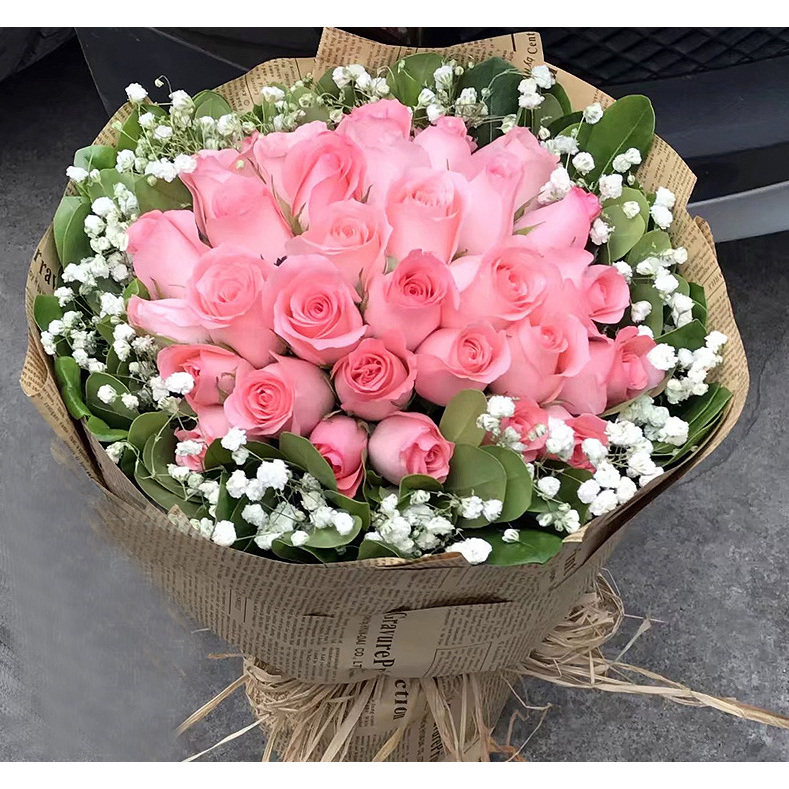 情人节长春鲜花速递同城玫瑰花束通化四平白山吉林市生日延吉辽源