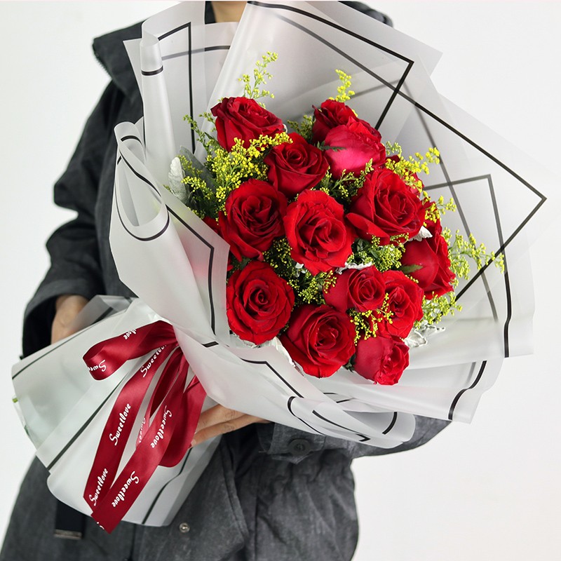 广州深圳东莞玫瑰绣球桔梗鲜花同城速递情人节母亲节生日花店送花