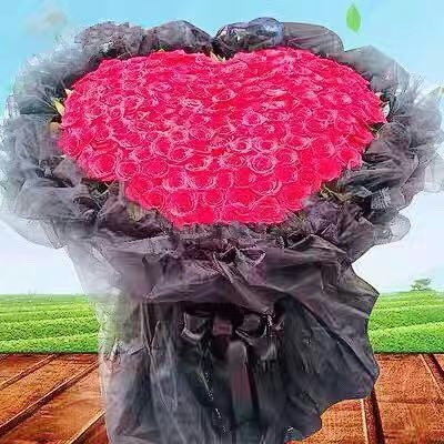 365朵西安求婚表白生日玫瑰花束