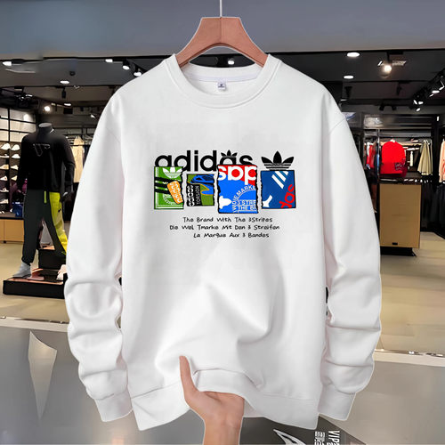 奥莱华棉长袖t恤男士秋冬季加厚保暖内搭圆领卫衣打底衫保暖上装