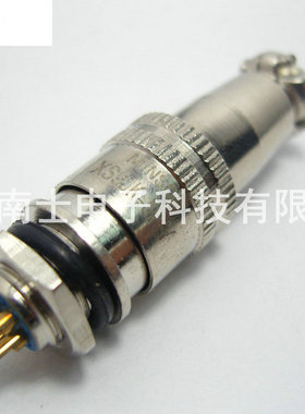 MINSOO 敏烁 XS9 5芯 航空插头 圆形插座 9mm 快速插拔 推拉式