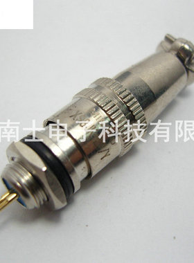 MINSOO 敏烁 XS8 2芯 航空插头 圆形插座 8mm 快速插拔 推拉式