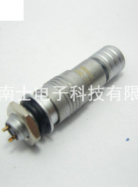 MINSOO 敏烁 XS6 2芯 航空插头 圆形插座 6mm 快速插拔 推拉式