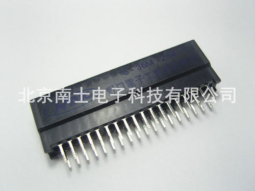 NDK 野口总线 2*18 36P 金手指 PBC线路板插槽 S-36M-2.54-5 无耳