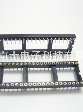 nextron 正凌 40P 圆孔 IC座 DIP40 直插 芯片底座 集成电路插座