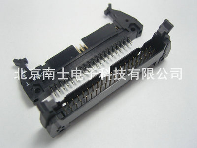 DENK DC2-40P 直脚 直针 ISP接头 JTAG 牛角插座 2.54mm间距 黑色