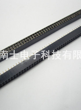 镀金 2*60P 120PIN直插双排座 双排母座 排针插座间距2.54塑高6MM