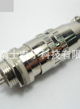 JINLIAN 锦连 XS12 5芯 航空插头 圆形插座 开孔12mm XS12K5P/J5Y