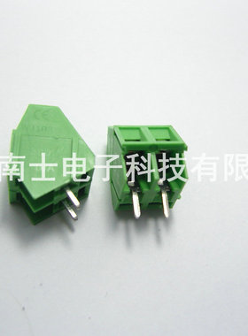 万捷 WJ/KF103-2P 接线端子接插件 可拼接线柱间距5.0MM 300V/10A