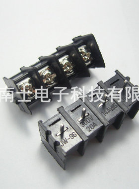 MG/DG45C/KF45C 4P 接线端子 栅栏式 间距9.5MM 300V/20A 可拼接