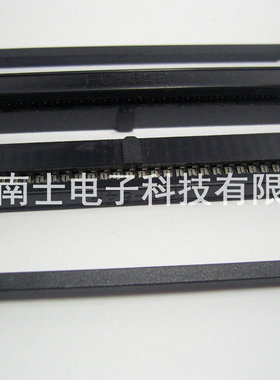 DENK FC-64P IDC压线头 ISP接头 JTAG 牛角插头 2.54mm间距 黑色