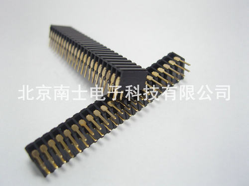 DDK 镀金 2*22P 44PIN 排座 双排母座 排针插座 间距2.0MM 弯脚
