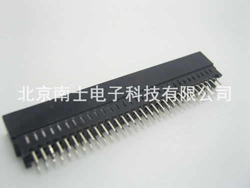 AMP 安普 176138-3 62P总线插座 S-62M-2.54-5 金手指插槽 不带耳