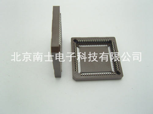 AMP 安普 PLCC52 52P 52DIP 52脚 贴片IC座 表贴IC插座 芯片底座 - 封面