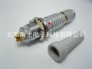 3芯精密医疗设备接头圆形连接器 EGG 推拉自锁航空插头插座FGG