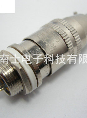 MINSOO 敏烁 XS12 2芯 航空插头 圆形插座 12mm 快速插拔 推拉式