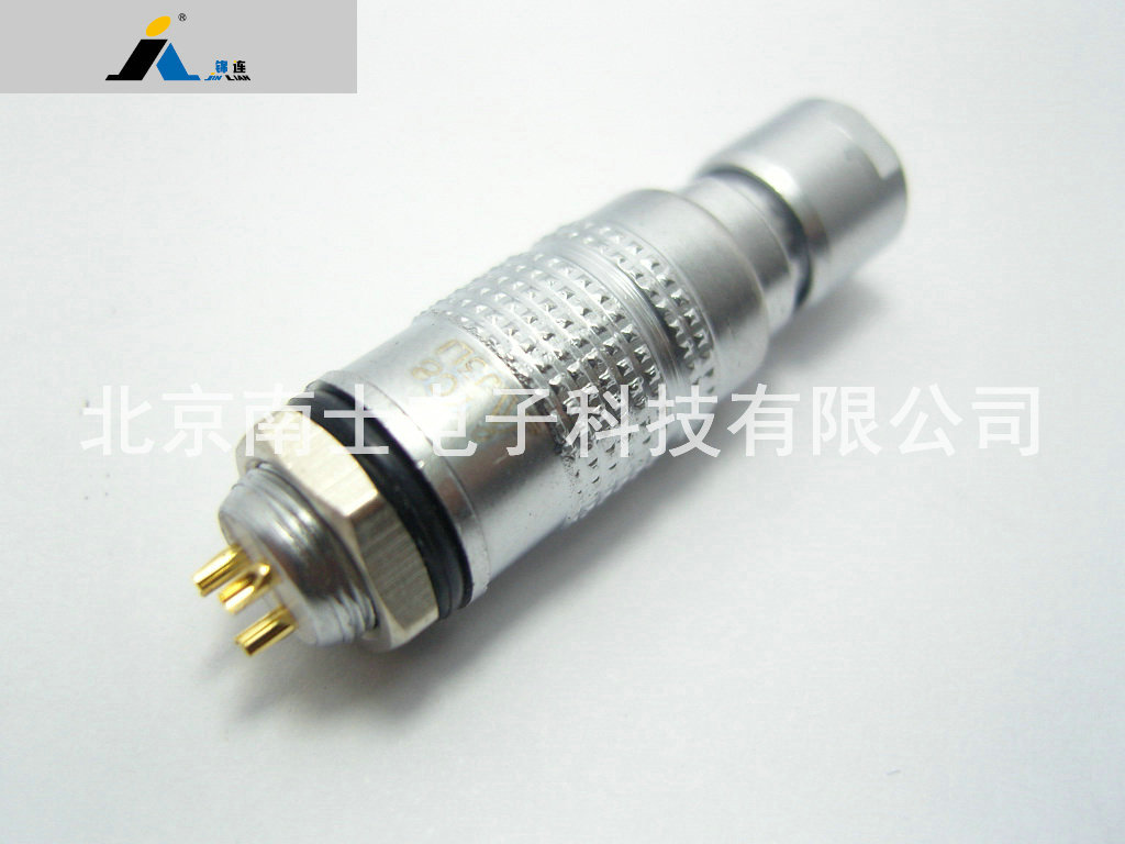 JINLIAN 锦连 航空插头插座YC8-3芯 开孔8MM推拉式快速插拔连接器