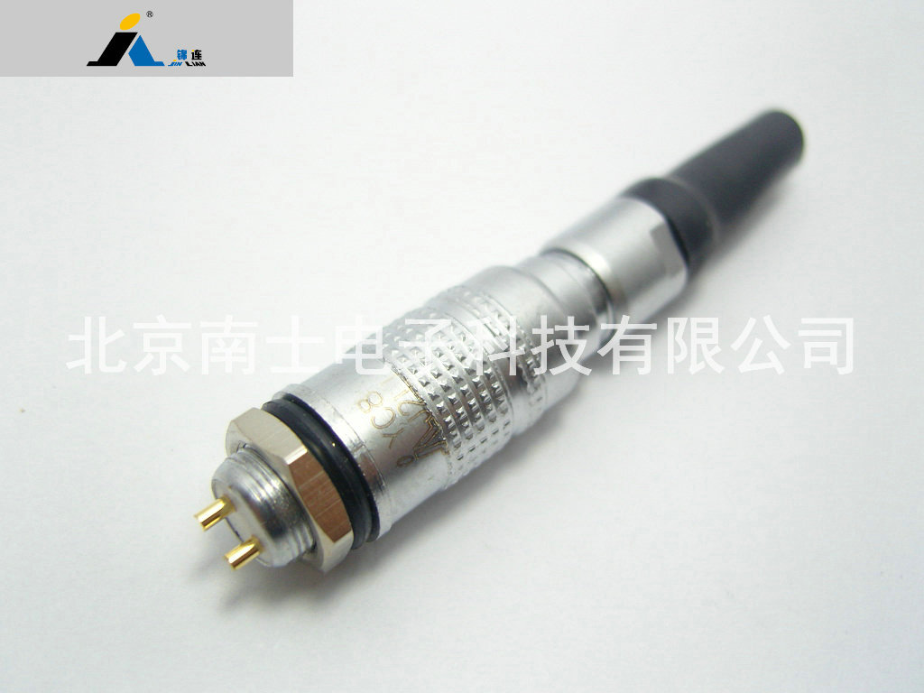 JINLIAN 锦连 航空插头插座YC8-2芯 开孔8MM推拉式快速插拔连接器