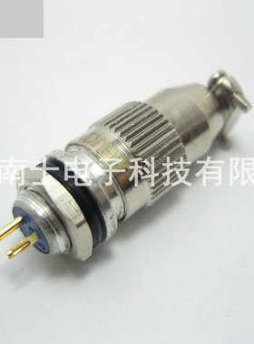 JINLIAN 锦连 XD5 3芯 航空插头 圆形插座 开孔8mm XD5J3A/XD5K3P