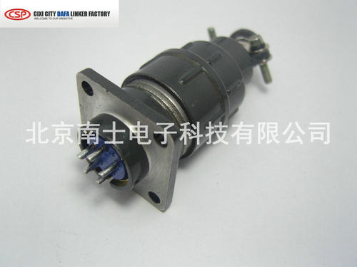 CSP 大发 CX16 5芯 航空插头 法兰插座 开孔16MM连接器 CX16Z5FG1