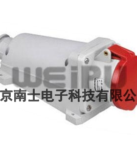 WEIPU 威浦 TYP6918 4芯 3P+E 航空 工业插座 63A 防护等级IP44