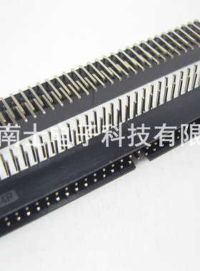 DENK DC3-64P 弯针 简易牛角 ISP下载接口 JTAG 插座 2.54mm间距