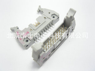 DDK DC2-20P 直脚 直针 ISP接头 JTAG 牛角插座 2.54mm间距 灰色
