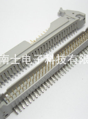 DDK DC2-60P Pin 弯脚 ISP接头 JTAG 牛角插座 2.54mm间距 灰色