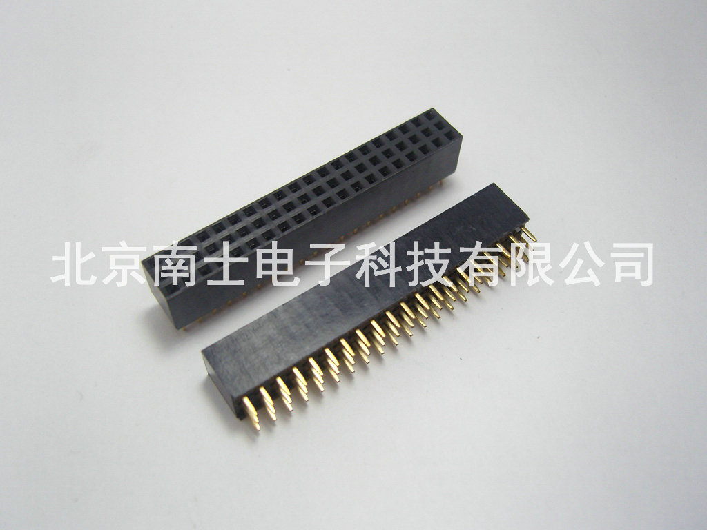 优质 镀金 3*20P 60PIN 双排座 双排母座 排针 插座 间距2.54MM