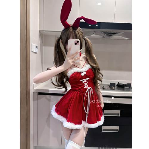 圣诞兔女郎夜店战衣套装