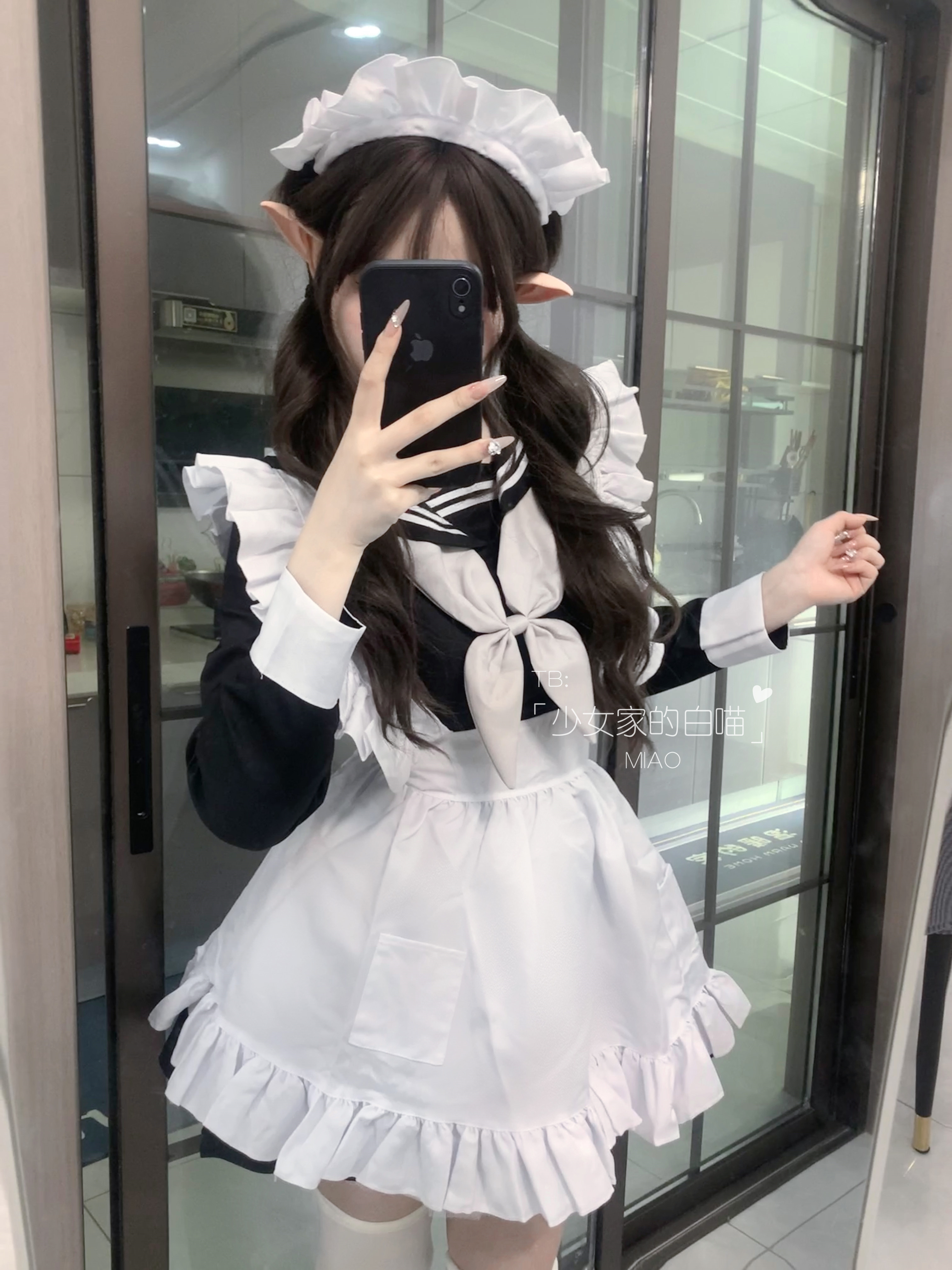 日系学院风水手服女仆装