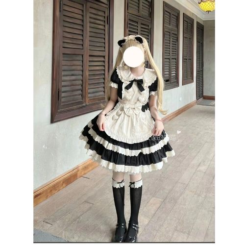 coco喵可爱甜美女仆装重工萝莉裙