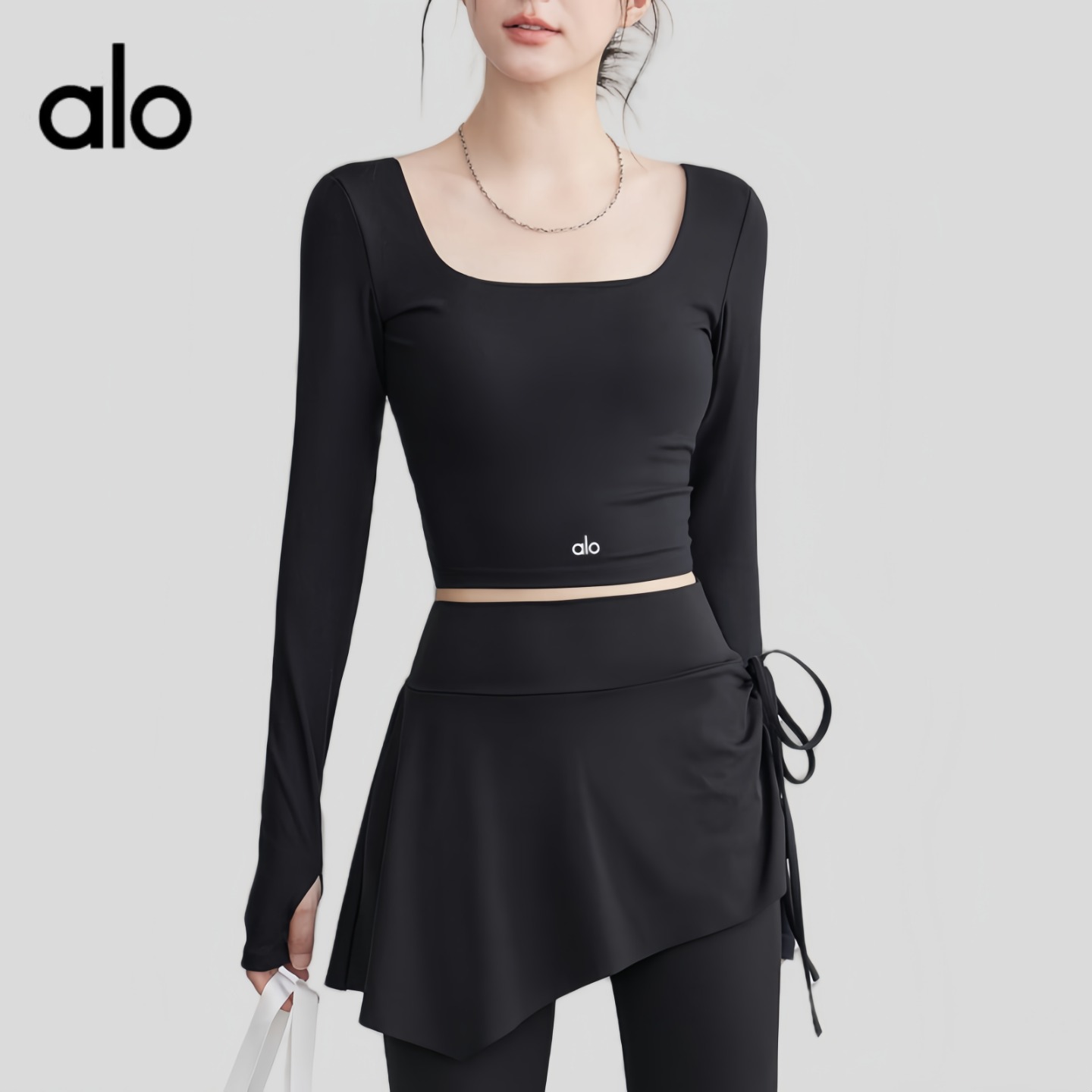 aIo女显瘦露背普拉提美背瑜伽服