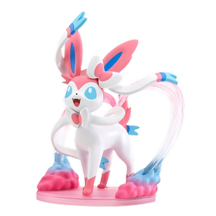 宝可梦手办仙子伊布家族摆件公仔玩偶周边二次元动漫正版生日礼物